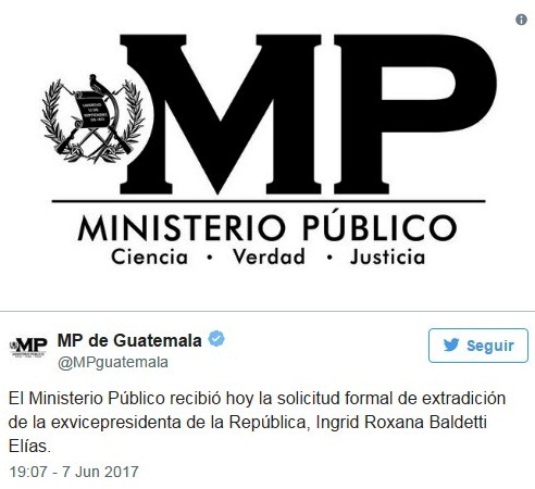 Twit MP Guatemala