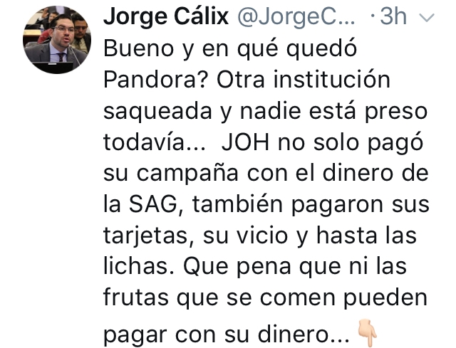 Twitter Jorge Calix